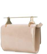 Thumbnail for your product : M2Malletier metallic handle clutch