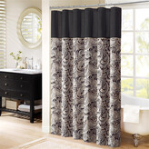 Thumbnail for your product : Madison Home USA Aubrey Traditional Silky Paisley Shower Curtain