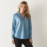 Thumbnail for your product : Women's SONOMA Goods for LifeTM High-Low Chambray Shirt