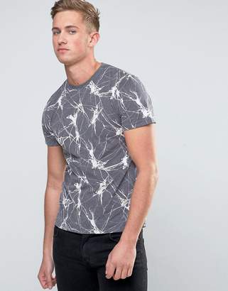 Ascend Marble Print T-Shirt