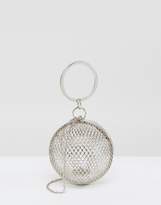 Thumbnail for your product : ASOS DESIGN Cage Sphere Clutch Bag