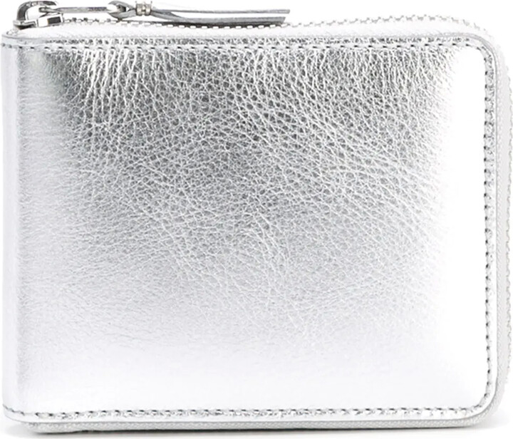 Comme des Garcons Metallic Zip Wallet