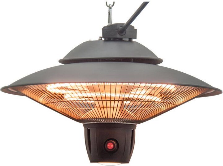 Westinghouse 1500-Watt Infrared Hanging Electric Outdoor Heater with LED Light and Remote Control