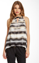 Thumbnail for your product : Vince Camuto Abstract Hi-Lo Tank