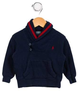 Polo Ralph Lauren Boys' Collared Long Sleeve Sweatshirt