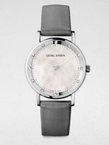 Thumbnail for your product : Georg Jensen Diamond Stainless Steel Watch