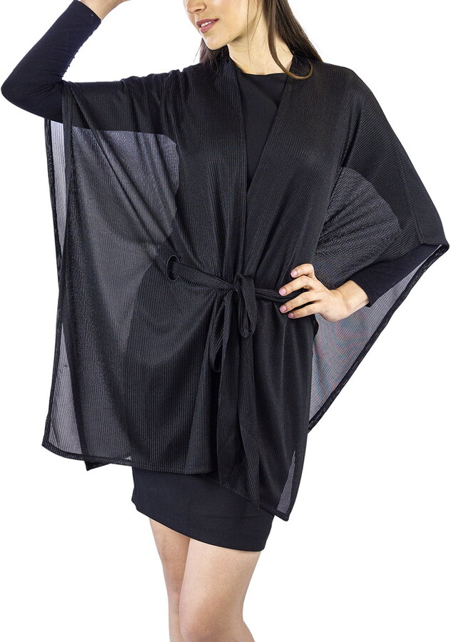 AW ITEMS Sheer Ruana
