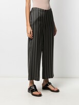 Thumbnail for your product : Theory Striped Crop Trousers