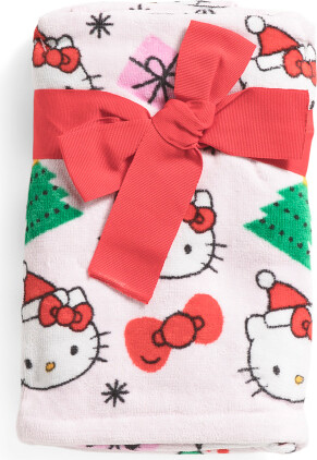 TJMAXX Set Of 2 Kitty Trees And Bows Hand Towels, Cotton