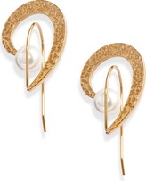 Thumbnail for your product : Knotty Hammered Orbit Earrings