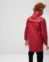 Thumbnail for your product : Rains 1202 Long Jacket In Red