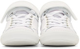 Thumbnail for your product : Pierre Hardy White Piqué Sneakers