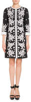 Thumbnail for your product : Andrew Gn Embroidered 3/4-Sleeve Coat
