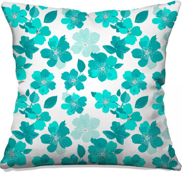 VisionDecor Floral Throw Pillow, Nature Double Sided Pillows