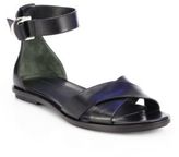 Thumbnail for your product : Alexander Wang Talis Leather Crisscross Sandals