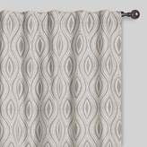Thumbnail for your product : World Market Gray Geo Laura Concealed Tab Top Curtains Set of 2