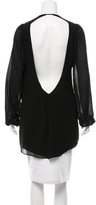 Thumbnail for your product : Reformation Long Sleeve Open Back Tunic