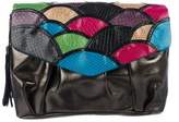 Thumbnail for your product : Tibi Leather Patchwork Clutch