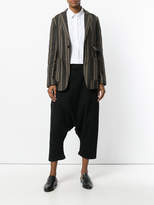 Thumbnail for your product : Aleksandr Manamis drop crotch pleated trousers