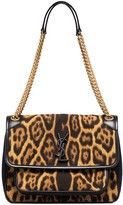 Thumbnail for your product : Saint Laurent medium Niki leopard-print shoulder bag