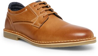 steve madden cognac men's dress shoes