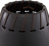 Thumbnail for your product : Peyton Lane Set Of 2 Black Ceramic Vase With Cut Out Patterns