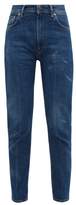 Thumbnail for your product : Acne Studios Melik High-rise Tapered Jeans - Womens - Denim