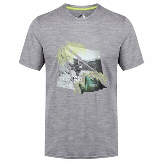 Regatta Men's Fingal Edition Wicking T-Shirt Ash Grey 