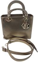 Lady Dior Leather Crossbody Bag 