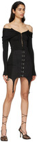 Thumbnail for your product : Dion Lee Black Open Neck Bustier