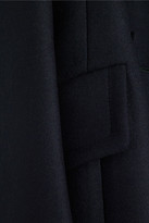 Thumbnail for your product : Prada Double-breasted Wool-blend Felt Peacoat - Navy