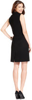 Thumbnail for your product : Nine West Dress, Sleeveless V-Neck Sheath