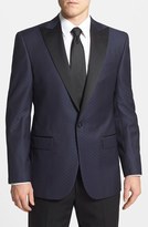 Thumbnail for your product : David Donahue 'Russell' Classic Fit Dinner Jacket