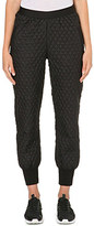 Thumbnail for your product : Norma Kamali Quilted silk trousers