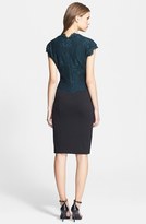 Thumbnail for your product : Ted Baker 'Sarvani' Lace Bodice Ponte Body-Con Dress