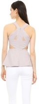 Thumbnail for your product : Rebecca Taylor Sleeveless V Neck Top