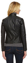 Thumbnail for your product : Bernardo Faux-Leather Scuba Jacket