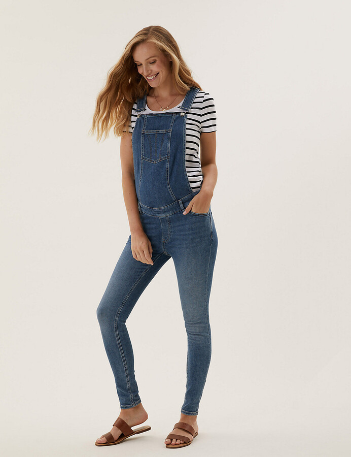 Marks and Spencer Maternity Slim Fit Dungarees ShopStyle