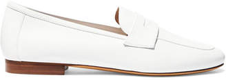 Mansur Gavriel Classic Leather Loafers - White