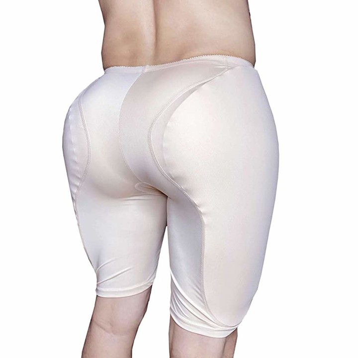 Ajusen 2ps Sponge Padded Fake Ass Enhancer Butt Lifter Panty Control Gaff Sexy Hip Pads Tummy 