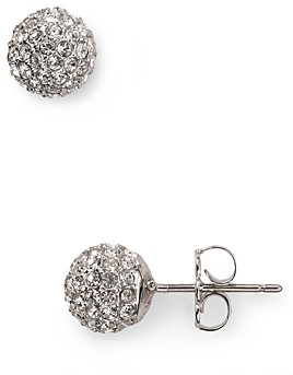 Dana Carrie Female Stud Earrings 925 Sterling Silver Earrings Artificial Zircon Crystal Ball Earrings Jewelry Creative Women Accessories