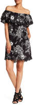 Thumbnail for your product : Johnny Was Off-the-Shoulder Floral Crochet Dress