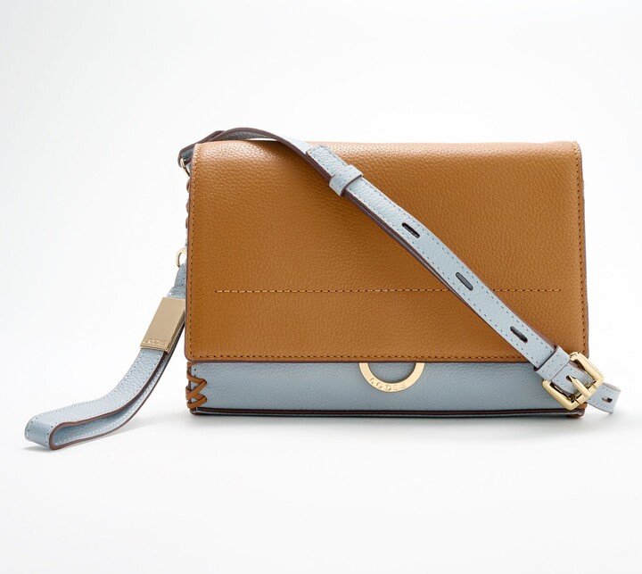 Lodis As Is Texas Leather Amy Crossbody Bag