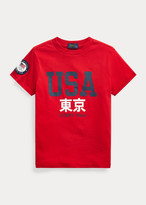 Thumbnail for your product : Ralph Lauren Team USA One-Year-Out Cotton Tee