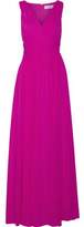 Thumbnail for your product : Badgley Mischka Silk-Chiffon Gown
