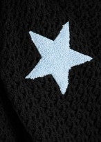Thumbnail for your product : Zoe Karssen Black Star-appliquéd Cotton Jumper