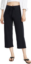 Thumbnail for your product : Frank And Eileen Cropped Wide Leg Sweatpants