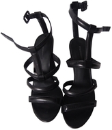 Thumbnail for your product : Alexander Wang Black Leather Sandals