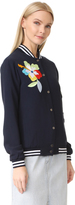 Thumbnail for your product : Mira Mikati Embroidered Bomber Jacket