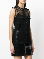 Thumbnail for your product : Givenchy Sleeveless Lace Blouse